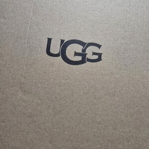 UGG Branded Cardboard Box in Brown and Black